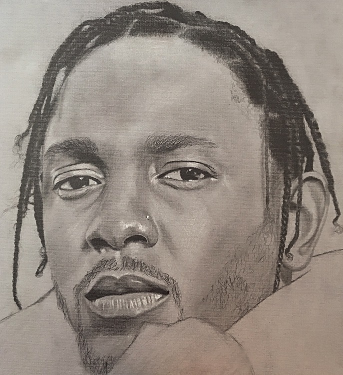 Cheers, Chelsea — eatsleepdraw My drawing of Kendrick Lamar....