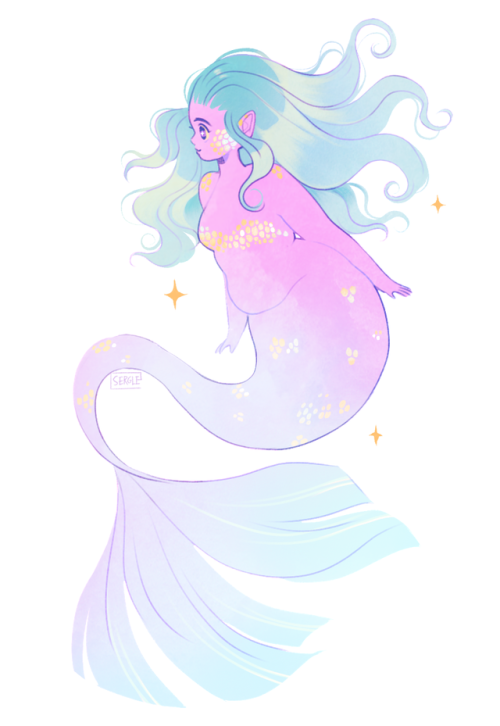 sergle:a quick piece for mermay before I go to bed!