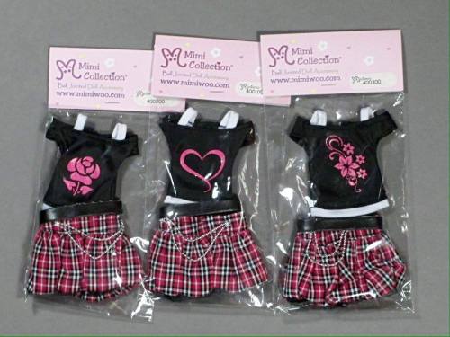 Blythe pompom skirt Blythe skirt Blythe tutu handmade skirt with animal print
