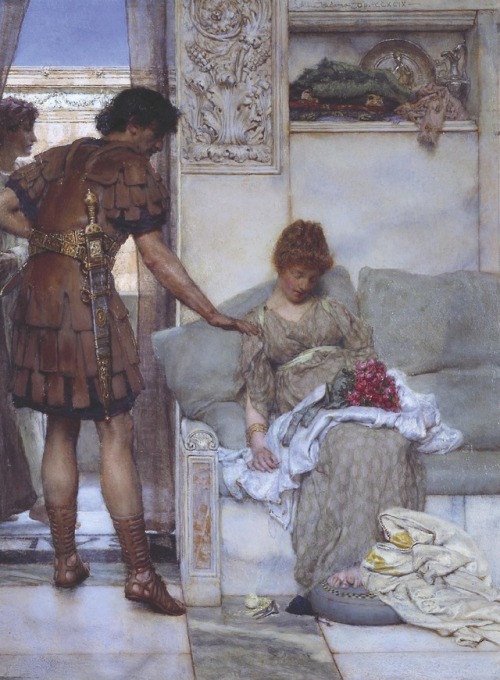 catonhottinroof:Lawrence Alma-Tadema (1836—1912))A silent...