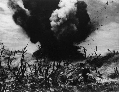 soldiers-of-war:JAPAN. Iwo Jima. The Pacific Campaign. February...