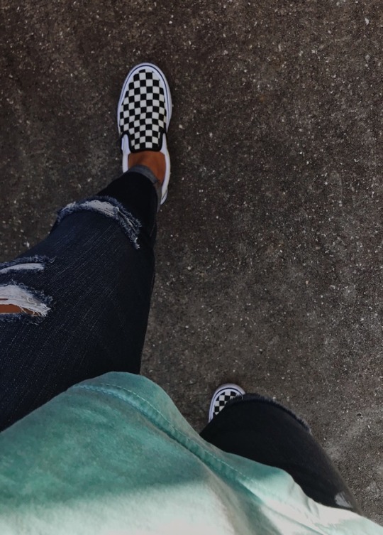 checkered vans outfit tumblr