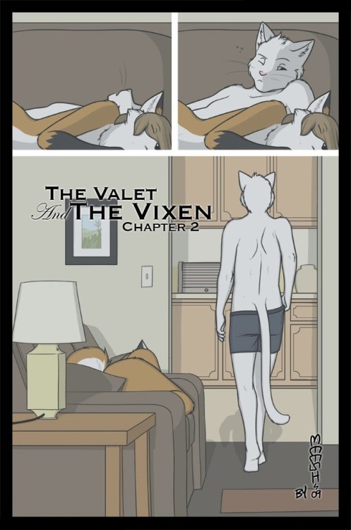 yiffcomicsblog:Yiff comic“The Valet and The Vixen“ part 2 by...