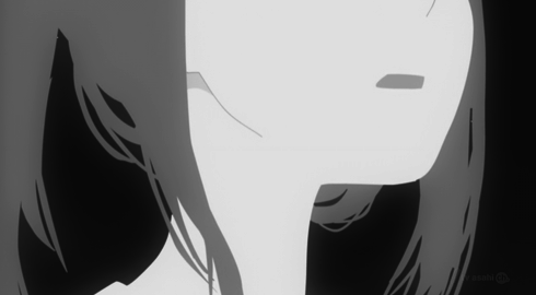 black and white anime background gif