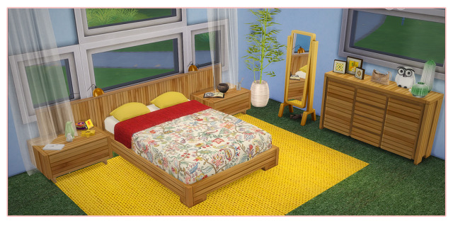 Magnolia Bedroom By SaudadeSims Original Meshes: - Saudade Sims