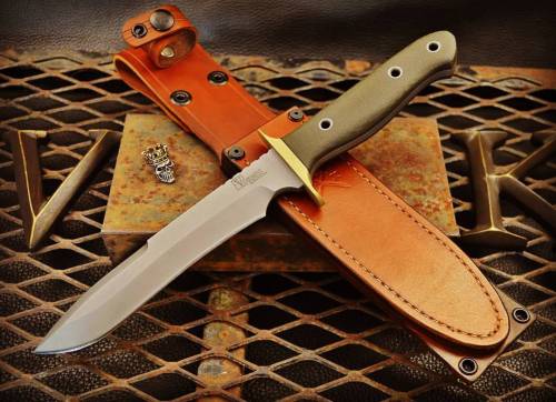 Full tang 101'er! #custom #combat #camping #survival #knives...