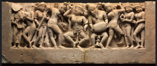 arjuna-vallabha:Frieze with Dancer and Musicians, c. 973,...