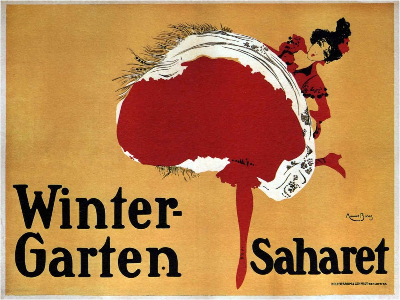 1902 Winter-Garten Saharet