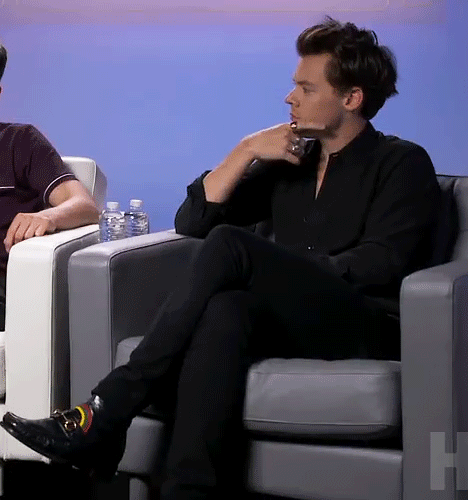 The Crossed Legs To Is What Got Me Like