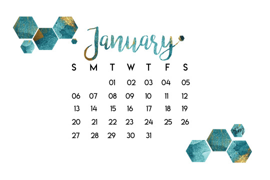  2019  monthly calendar Tumblr 