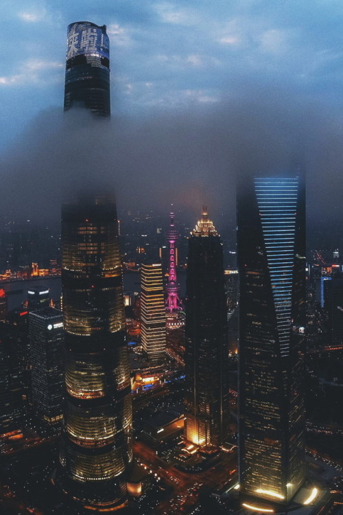 Foggy Shanghai [photo by kosten] | Our Instagram Page