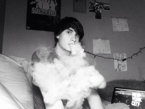 guy smoking on Tumblr