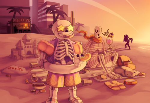 trousledbones:Sans had one too many bloody marys…