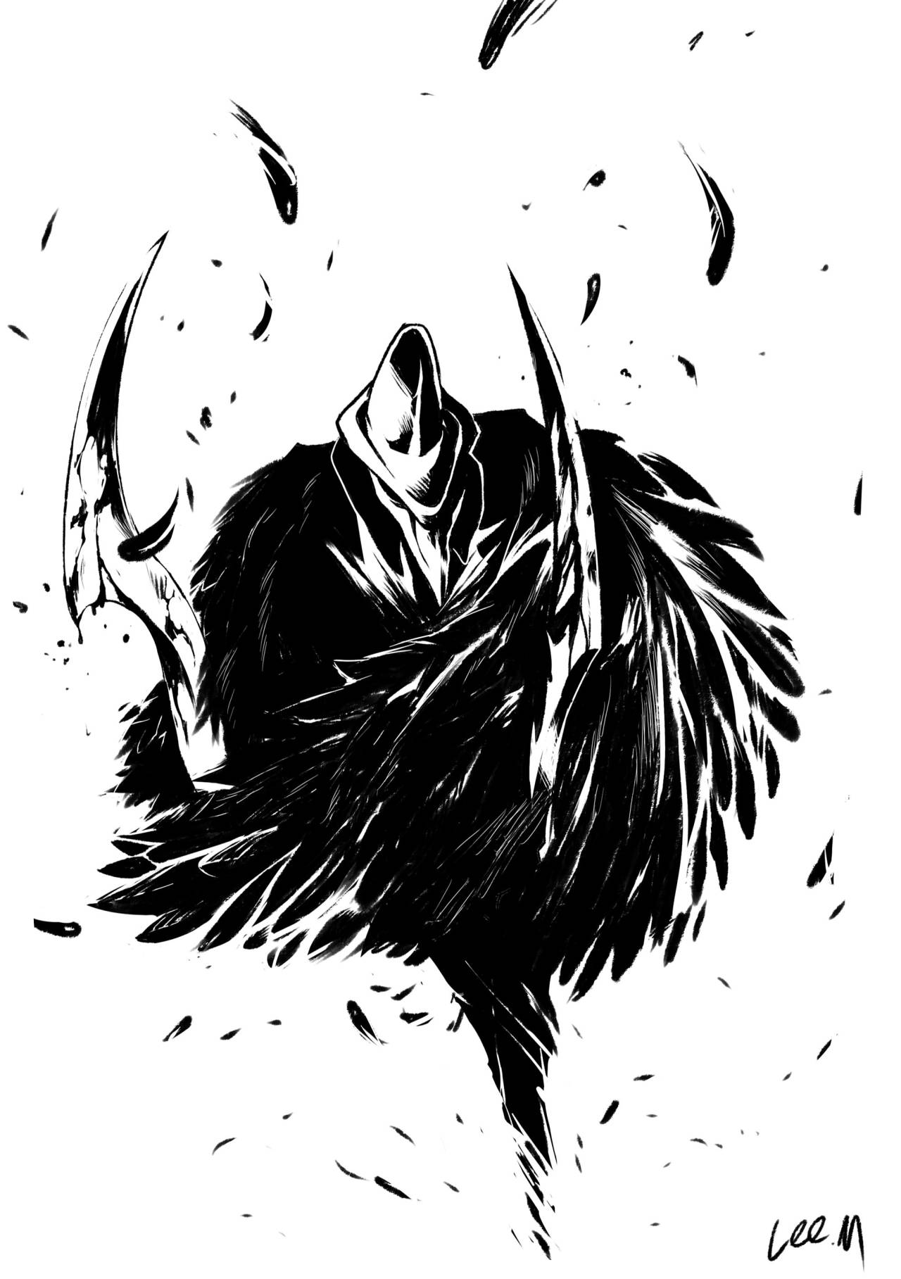 Lee Montayer's Art Tumblr? — Day 28 is Eileen the Crow from Bloodborne!