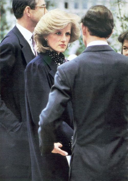 20 mai 1984: le prince Charles et la princesse Diana au 63e Chelsea Flower Show de la Royal Horticultural Society, Londres.