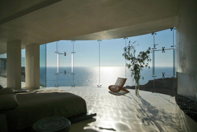 tropicale-moderne:<br /><br />Razor Residence by Wallace E. Cunningham // La Jolla, California<br />