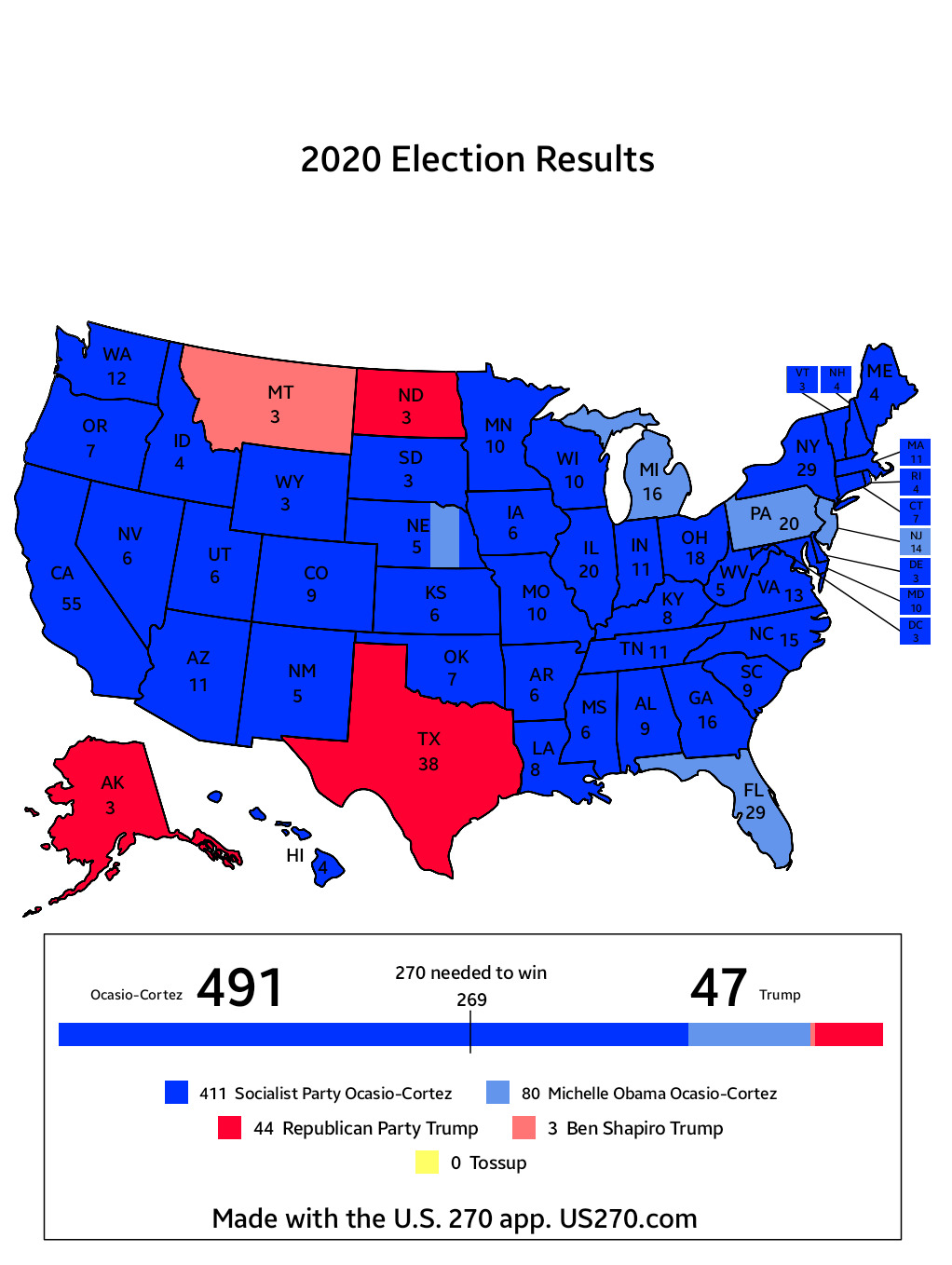 election results 2020 usa map Nationstates View Topic The 2020 American Presidential Election Results election results 2020 usa map