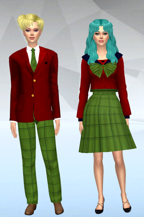 School Uniform The Sims 4 _ P2 - SIMS4 Clove share Asia Tổng hợp Custom ...