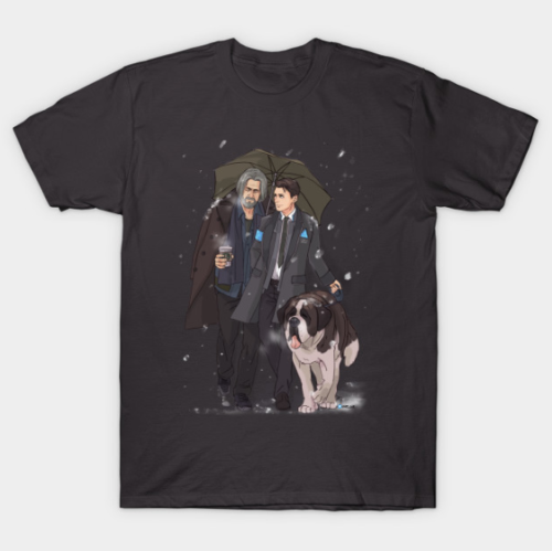 my art art by op detroit become human dbh hank anderson connor dbh connor dbh hank hank x connor hannor merch dbh merch detroit become human merch