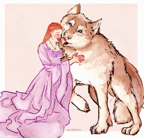 noctefuror:The starks and their direwolves because i love them...