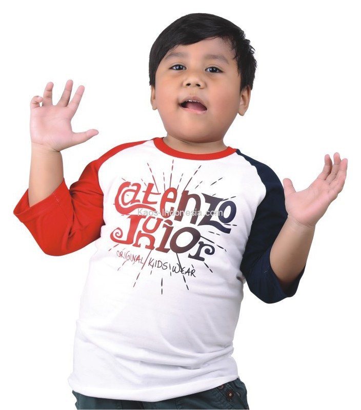  Kaos  Indonesia  com  Baju  anak  CTJ 18 220 cotton putih 