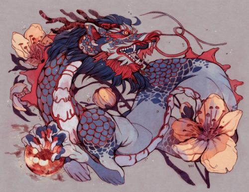 godzillabreath:finished colored commission for krystle of a...