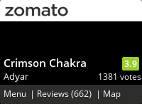Crimson Chakra Menu, Reviews, Photos, Location and Info - Zomato