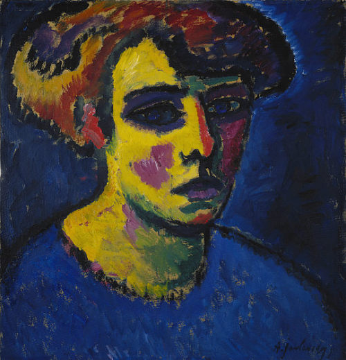 Alexej von Jawlensky, Frauenkopf [Head of a Woman], 1911...