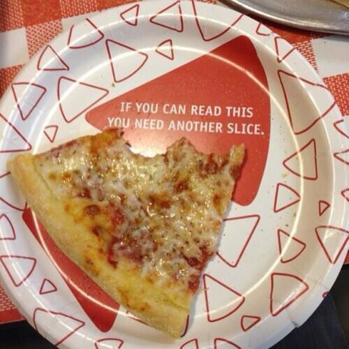 Maybe just one more slice…