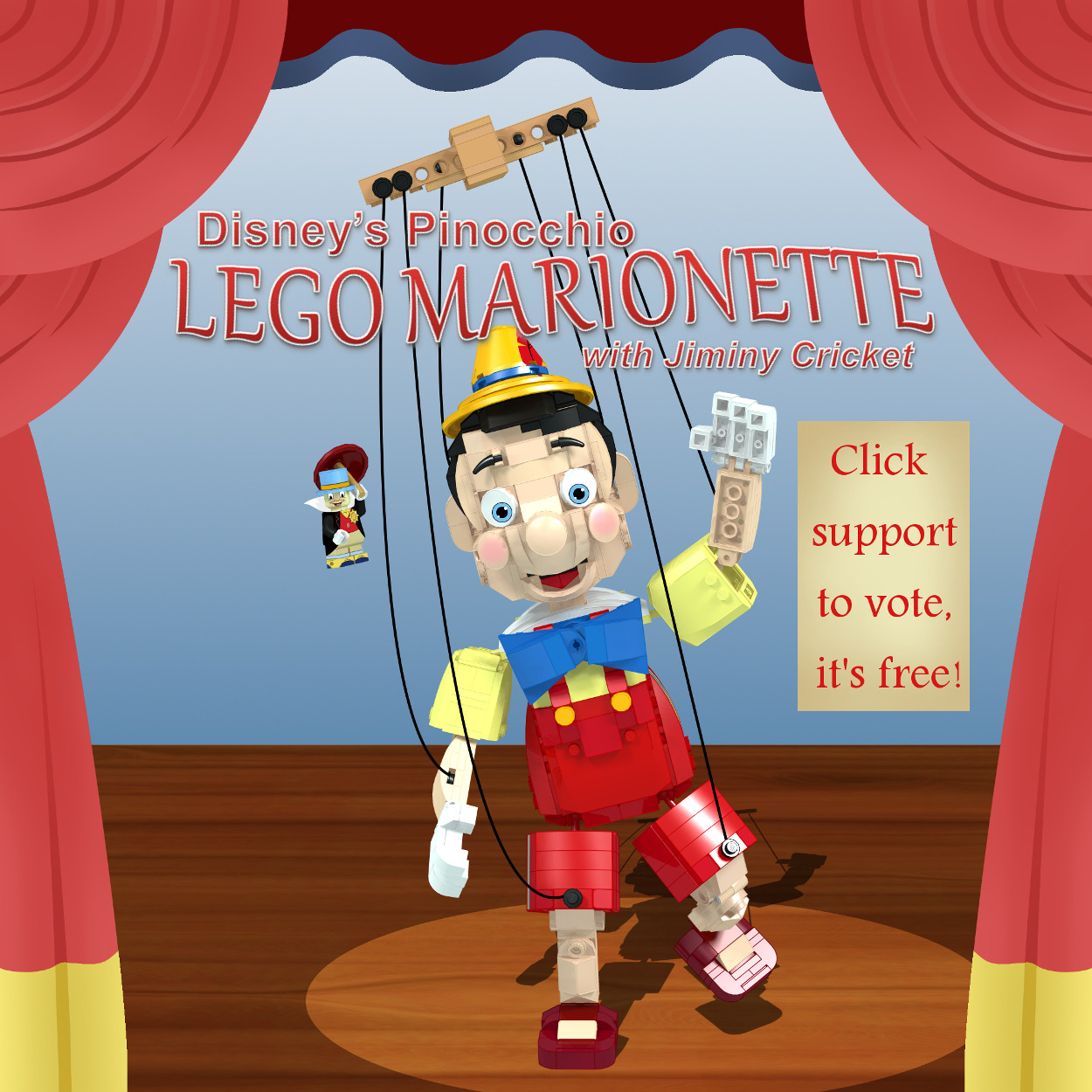 lego ideas pinocchio