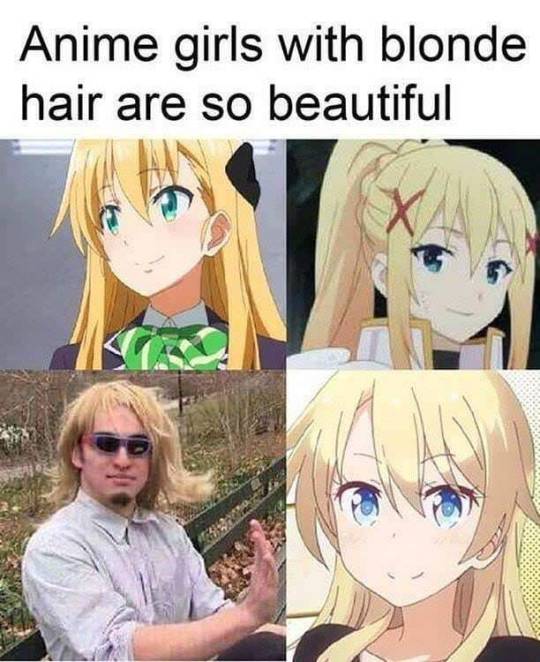 Blonde Anime Guy Tumblr