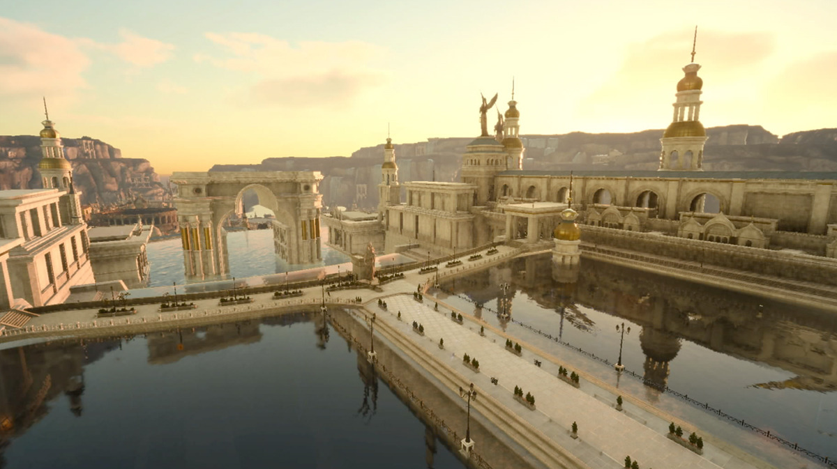 The Palace of Altissia - FFXV Visual Resource