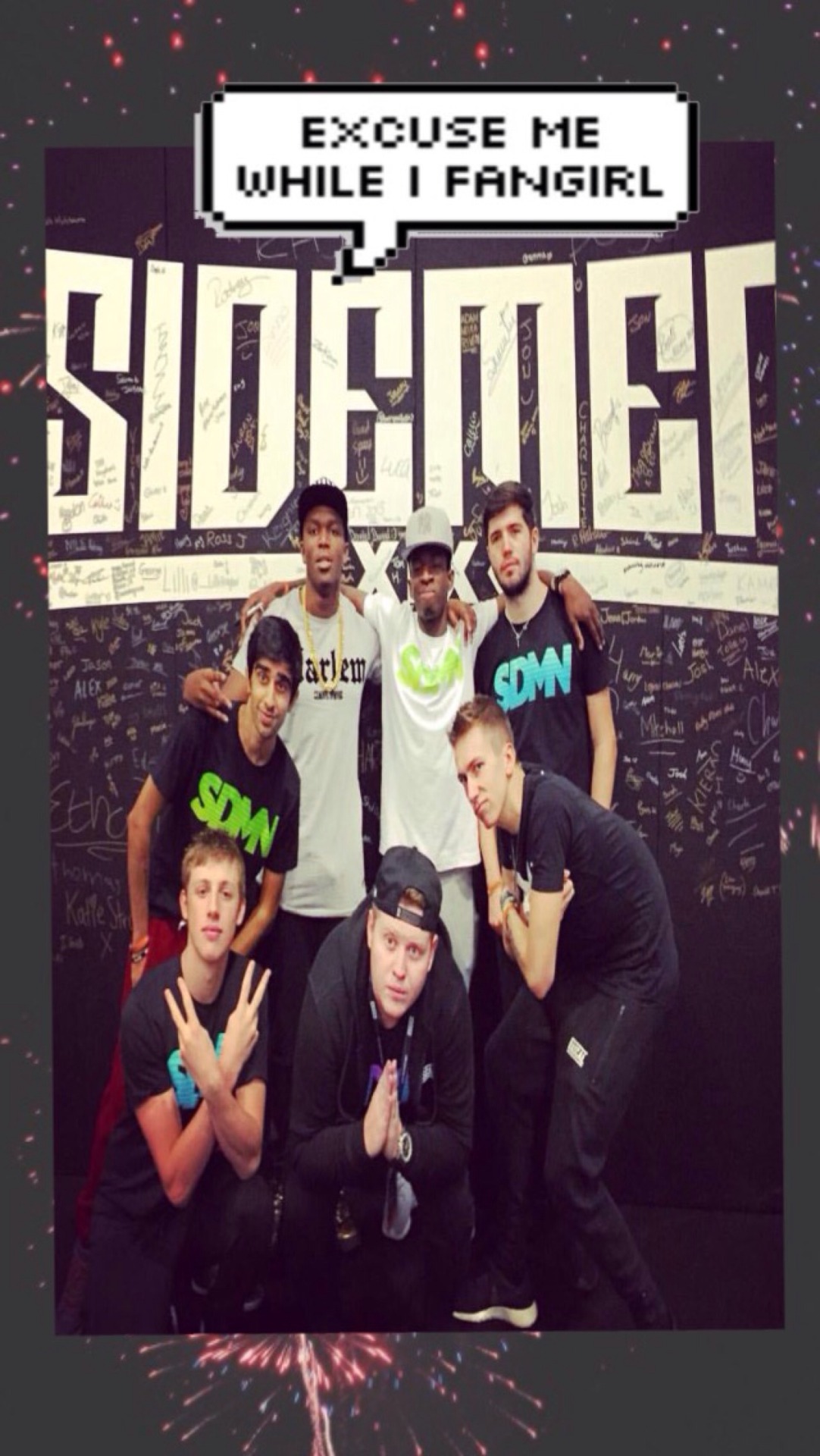 Fandom Backgrounds — ~ Requested: The sidemen Background~ ~ Free to...