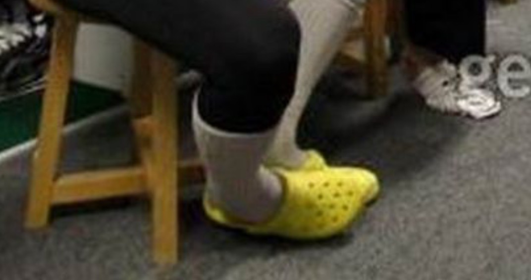 crocs half size