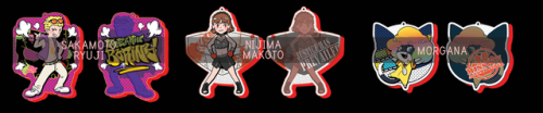 Hi! I made some Persona 5  Dancing All Night DLC charms!! I’ll...