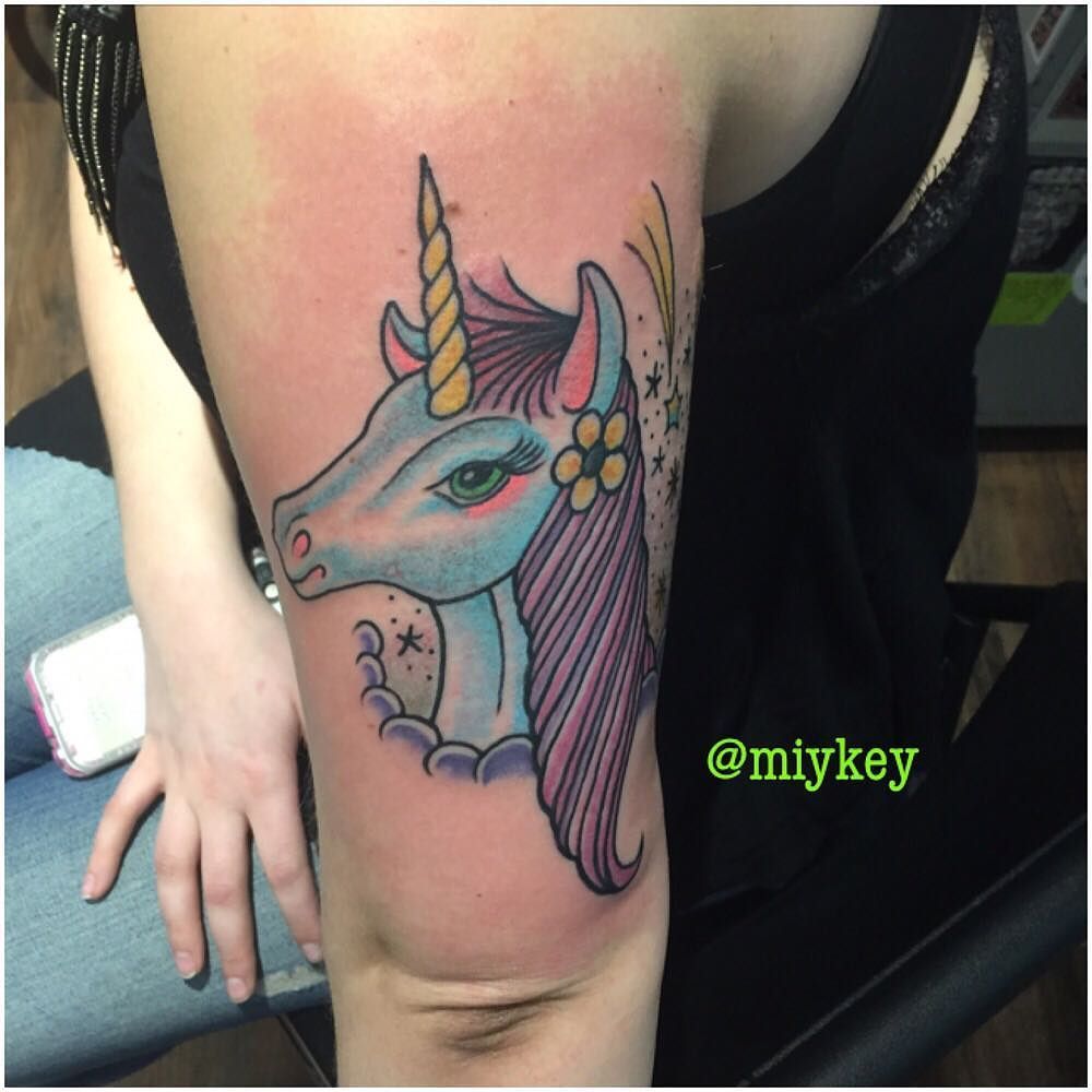 Little Unicorn Tattoo - Best Tattoo Ideas