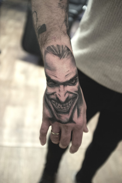 Joker Tattoo Finger Wiki Tattoo