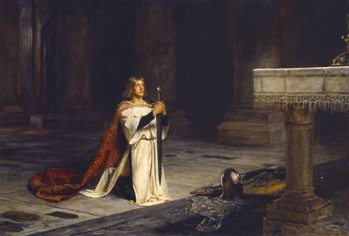 loumargi:The Vigil by John Pettie 1884