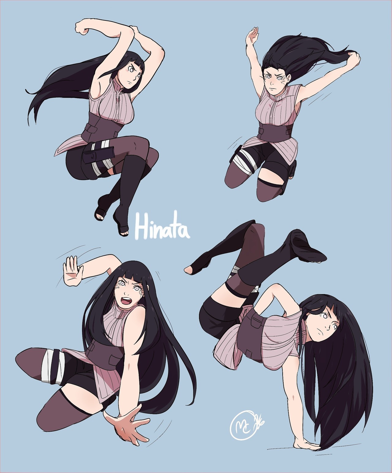 Elena The Hun Mcvibes Hinata Hyuga Fan Art I Would Like See