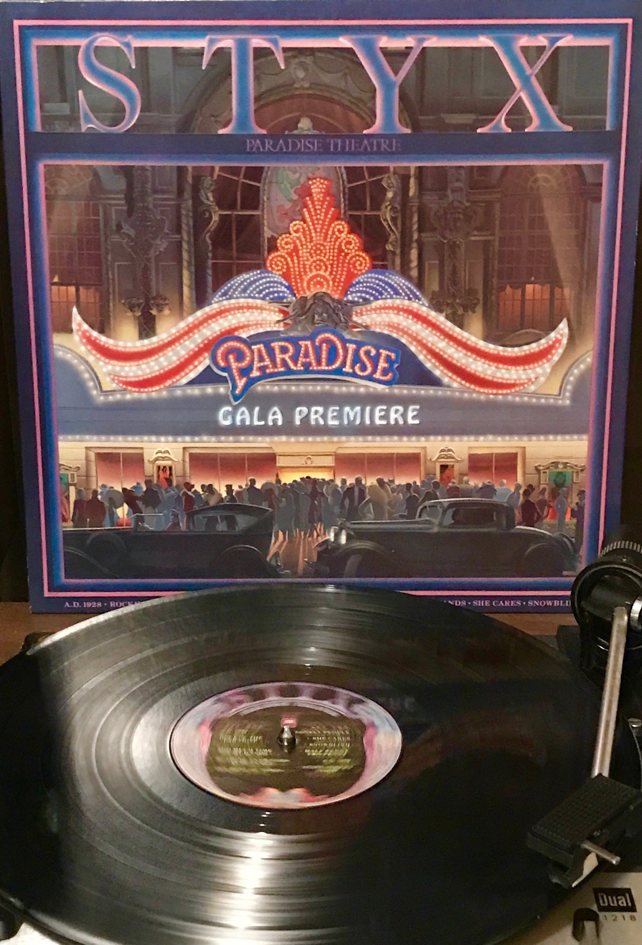 styx paradise theater tour 1981