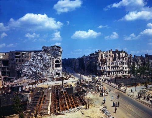 tetrismusic:Berlin 70 years ago in the Summer 1945.