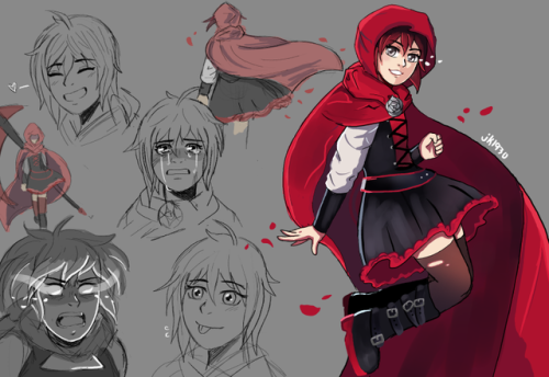 jkl930:Some stress relief doodles of Ruby 