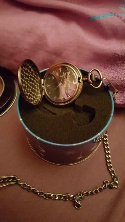 namisiaa:My Black Butler’s Sebastian watch from Book of Circus...