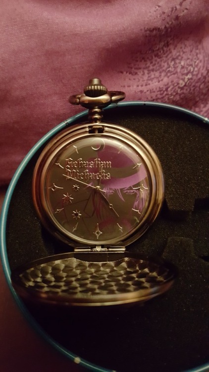 namisiaa:My Black Butler’s Sebastian watch from Book of Circus...