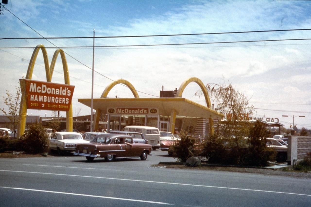 Everyday Life in the Past , McDonald’s, circa 1960s.