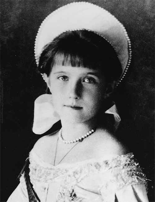 Grand Duchess Anastasia Nikolaevna of Russia.