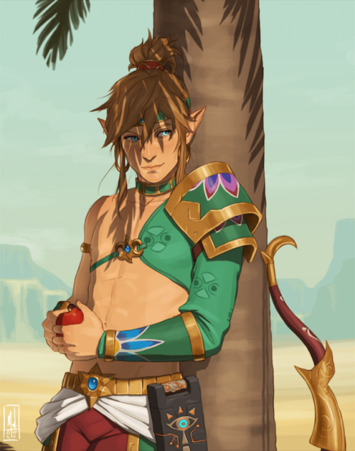 merwild:I loved drawing this one so much! Honestly, Link is my...