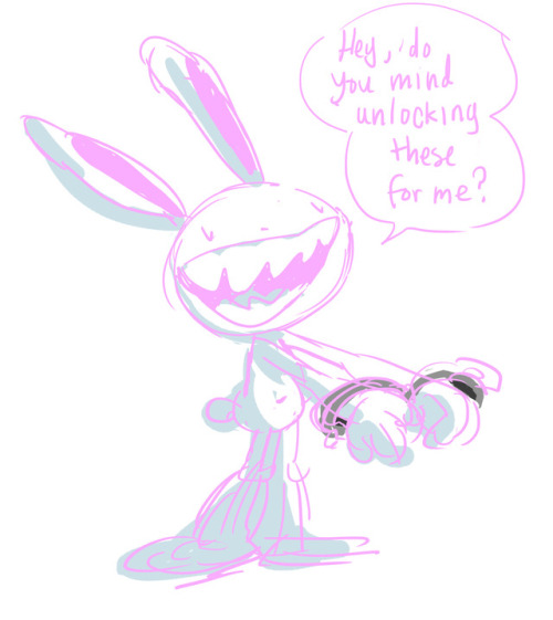 bogglle:psychotic bunny rabbit.