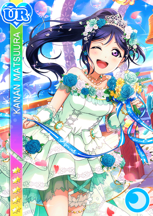 lovelive-news:[Aqours] Wedding Set {Part 2}Kanan Matsuura UR -...