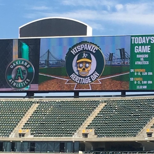 Perfect day for some A’s baseball! #sundayfunday...